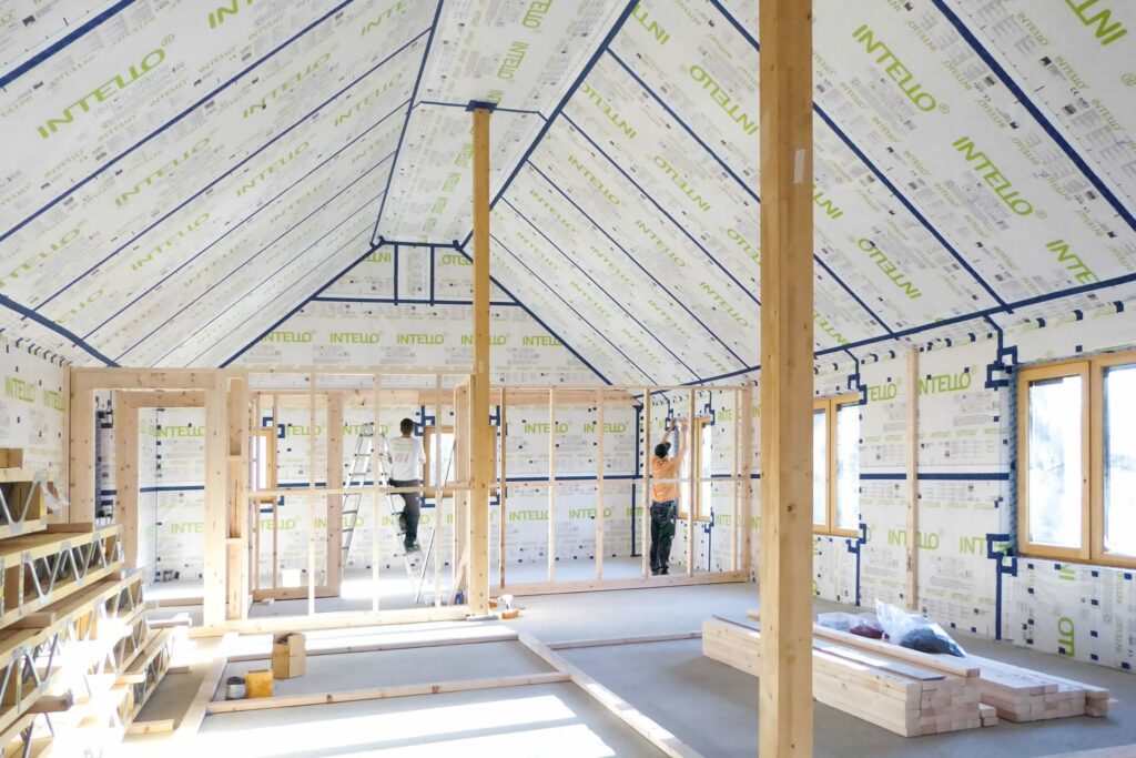 Mise en oeuvre de l'étanchéité à l'air dans un bâtiment - ECO-CONFORT