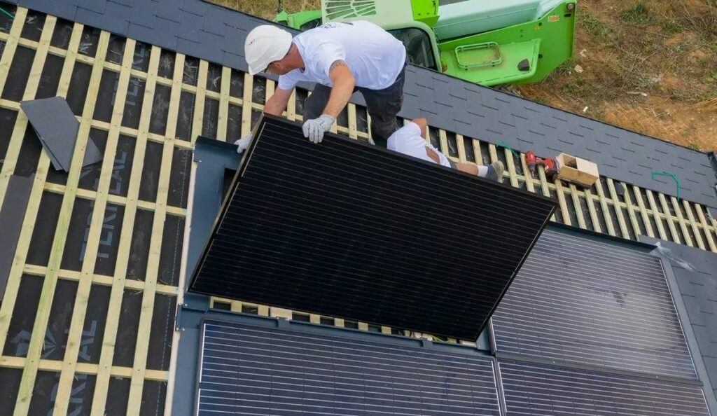Installation panneaux solaire
